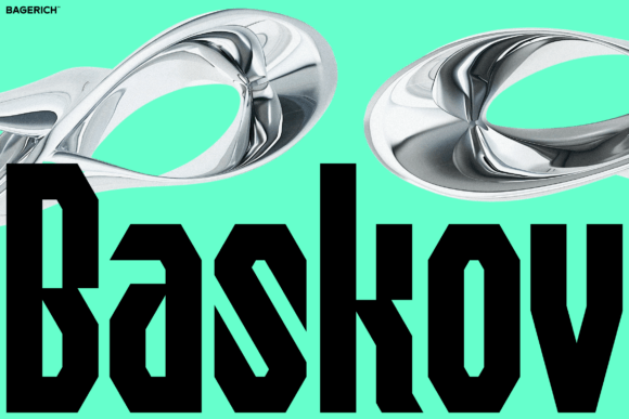 Baskov: A High-Impact Display Typeface for Editorial Design