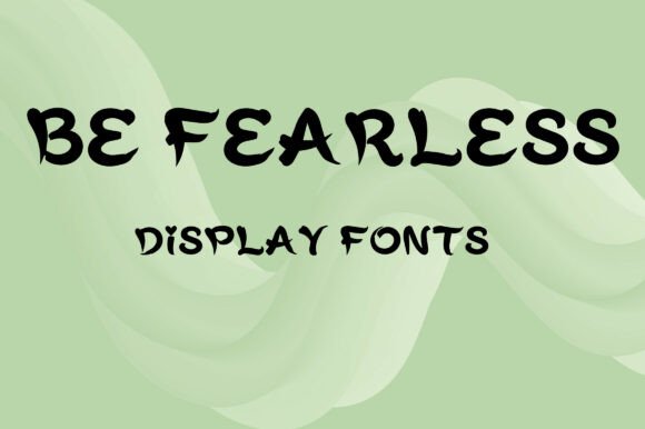 Be Fearless: The Bold Tribal Brush Display Font for Crafters