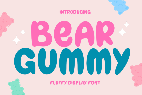 Bear Gummy: A Joyful Display Font for Playful Branding