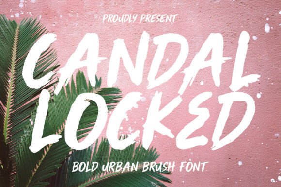Candal Locked Typeface for Bold Editorial Design