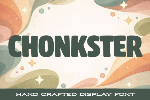 Chonkster: The Bold Display Font for High-Impact Campaigns