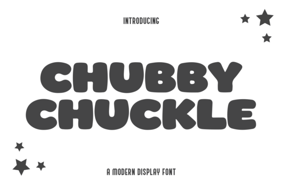 Chubby Chuckle Typeface Review: A Bold Display Font for Playful Branding