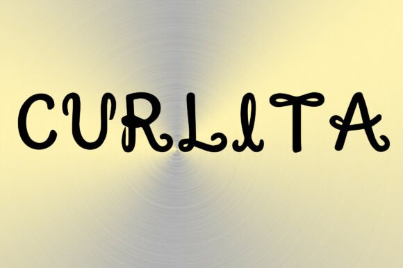 Curlita: The Playful Handwritten Display Font for Cheerful Campaigns