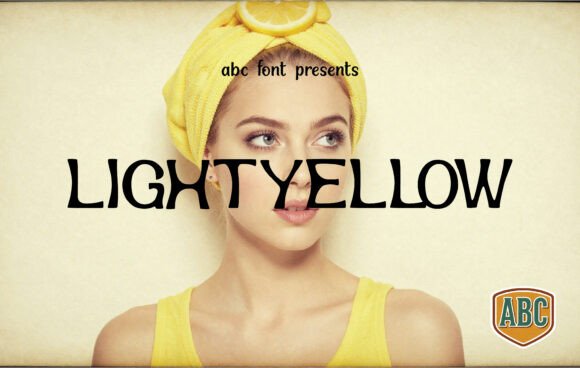 Lightyellow Typeface: Elevating Campaign Visuals with Modern Elegance