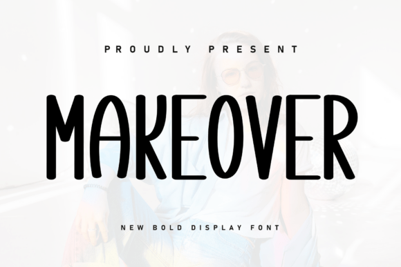 Makeover Typeface: A Handwritten Display Font for Digital Branding