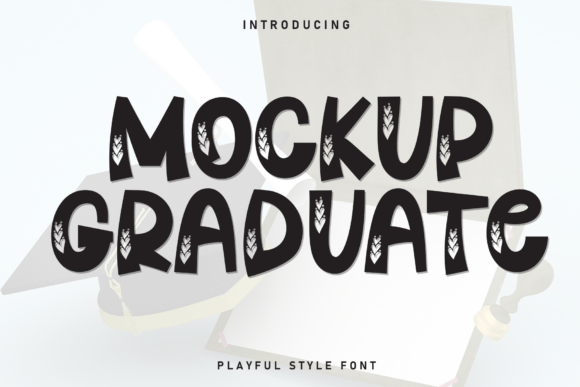 Mockup Graduate: A High-Energy Display Font for Bold Campaigns