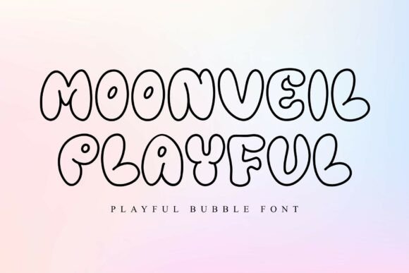Moonveil Playful: The Perfect Display Font for Brand Identity