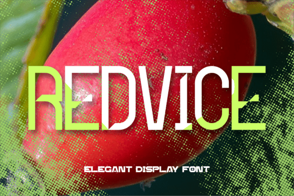 Redvice: The Modern Display Font for High-Impact Digital Marketing