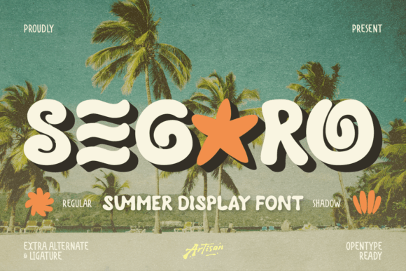 Segaro: The Playful Summer Display Font for Digital Brands